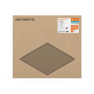 PANEL COMPACT 625 UGR19 DALI 33W 840 U19 DALI