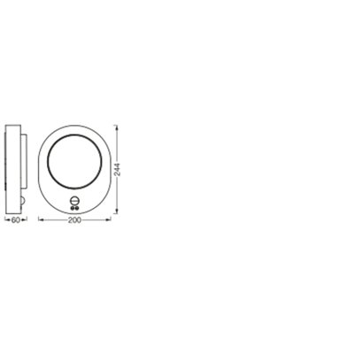 ENDURA STYLE DISC Wall Sensor 8W