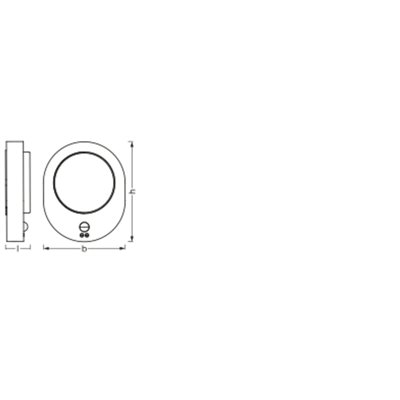 ENDURA STYLE DISC Wall Sensor 8W