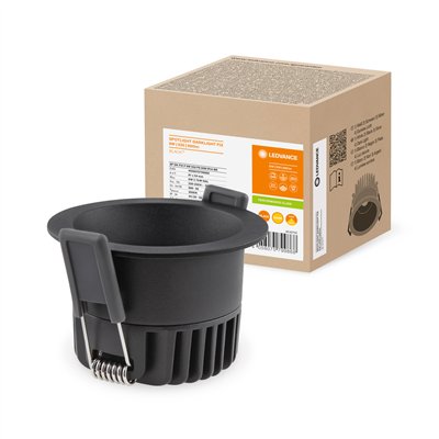 SPOT DARKLIGHT 8W 930 PS DIM IP44 BK