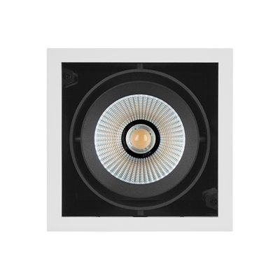 SPOT MULTI 1x30W 3000K FL WT/BK