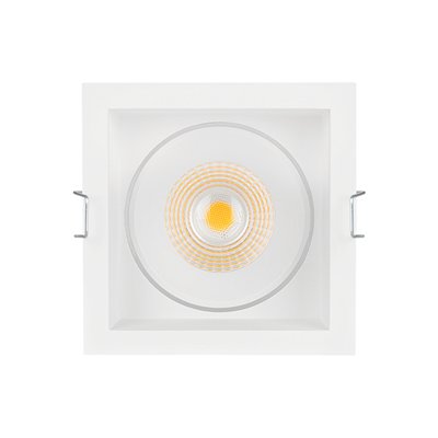 SPOT SQUARE DARKLIGHT ADJUST 8 W 3000 K WT