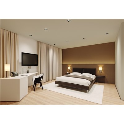 SPOT SQUARE DARKLIGHT ADJUST 8 W 3000 K BK