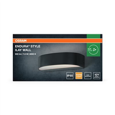 Endura Style IP65 Wall Ilay Dark Gray