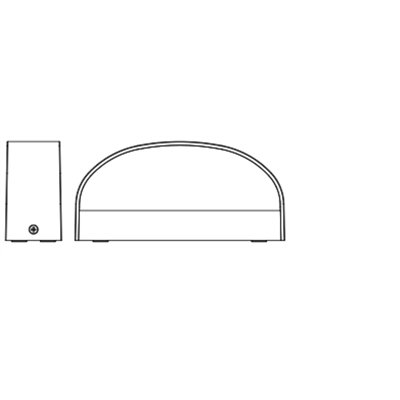 Endura Style IP65 Wall Ilay Dark Gray