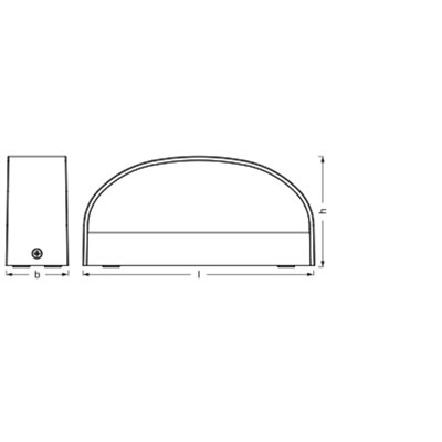 Endura Style IP65 Wall Ilay Dark Gray