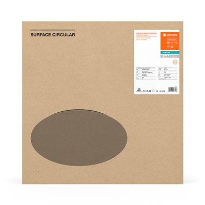 SURFACE CIRCULAR 500 DALI 42W 840 IP44 DALI 