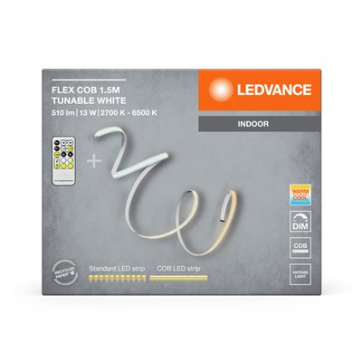 COB STRIPS CCT WITH REMOTE CONTROL 1.5M TW + RC