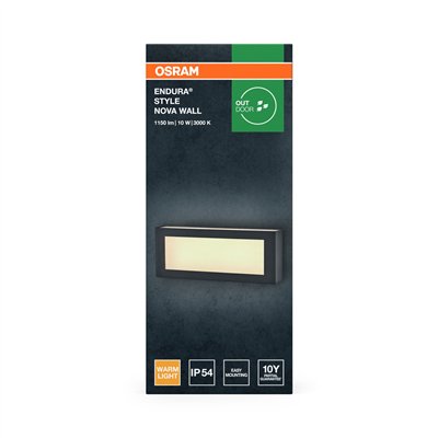 ENDURA STYLE NOVA Wall IP54 Dark Grey