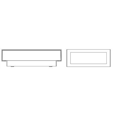 ENDURA STYLE NOVA Wall IP54 Dark Grey