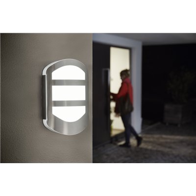 ENDURA STYLE PLATE Wall 12W Stainless Steel