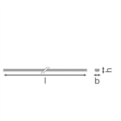 TruSys® FLEX NARROW 70W 865 N CL WT