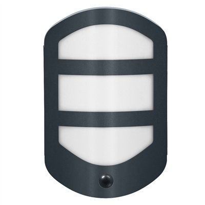 ENDURA STYLE PLATE Wall Sensor 12.5W Dark Grey