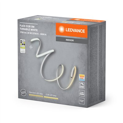 COB STRIPS CCT WITH REMOTE CONTROL 5M TW + RC