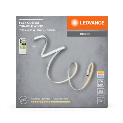 COB STRIPS CCT WITH REMOTE CONTROL 5M TW + RC