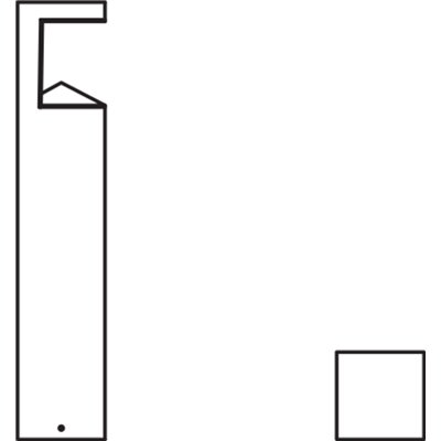 ENDURA STYLE PYRAMID 50cm Post 9W
