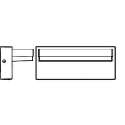 ENDURA STYLE ROBUST Wal IP54 Dark Grey