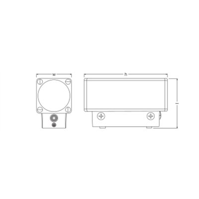 URBAN WALL VARIO DALI SQ P 27W 83040 GY