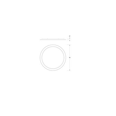 DOWNLIGHT COMFORT EXCHANGEABLE RING D250 BK