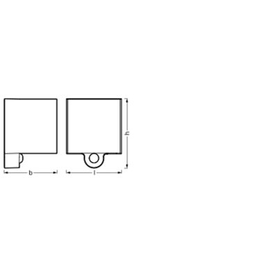 Endura Style Sensor USB Adjustable Beam Dark Gray