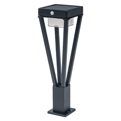 ENDURA STYLE SOLAR BOUQUET 50cm Post Sensor 6W Black