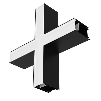 OFFICE LINEAR SHAPE CONNECTORS PRISM BK