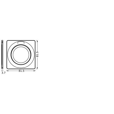 SPOT COMBO RING ADJUST ADJ SQUARE BN