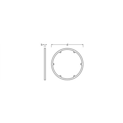SURFACE FLAT FRAME 330 ROUND FRAME SI