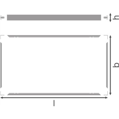 SURFACE MOUNT KIT VALUE 1200 X 600 SURFACE MOUNT KIT VAL