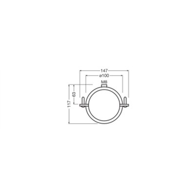 DP MAX MOUNTING TUBE CLAMPS MOUNTING TUBE CLAMPS V4A