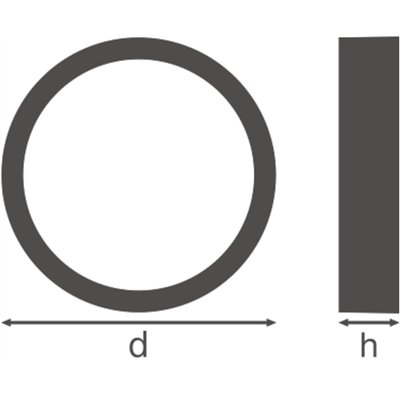 SURFACE BULKHEAD RING 250 BK