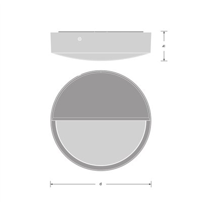 BULKHEAD ROUND EYELID Eyelid 250 BK