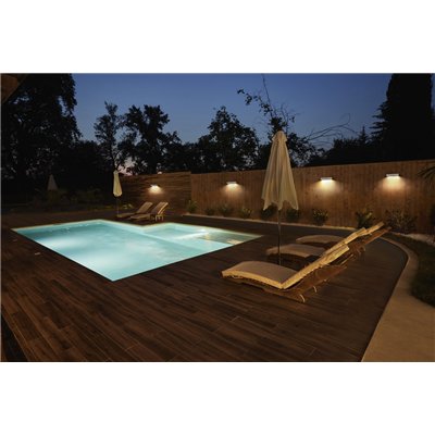 Endura Style Solar Bricklume Sensor Wide White