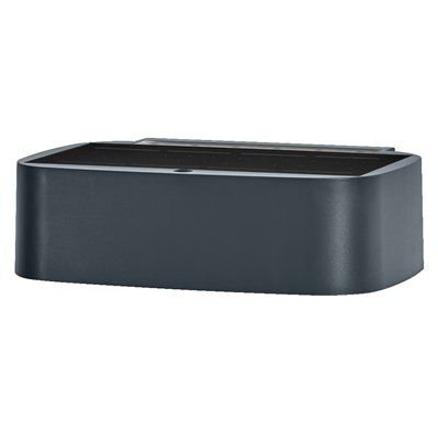 ENDURA STYLE SOLAR BRIGHT DAYLIGHT SENSOR Wall Updown IP65 Dark Grey