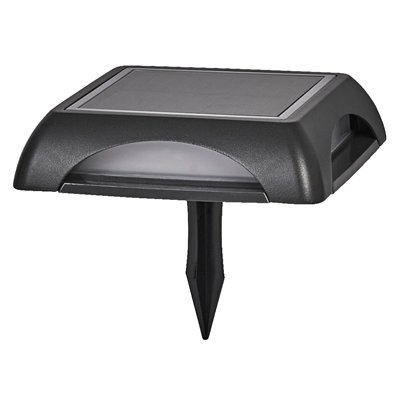 Endura Style Solar Utili Square Wall and Ground Dark Gray