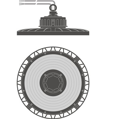 HIGH BAY DALI GEN 3 93 W 4000 K 110DEG IP65