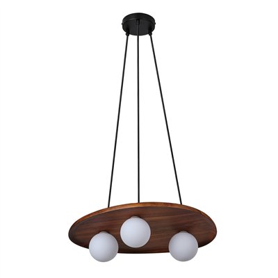 Decor Acacia Nest Pendant 1xG9 Brown