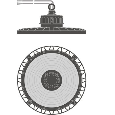 HIGH BAY DALI GEN 3 190 W 4000 K 110DEG IP65
