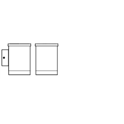 Endura Style Solar Wall Quadro Dark Gray