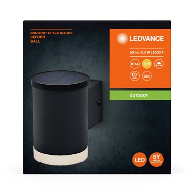 Endura Style Solar Wall Oxford Dark Gray