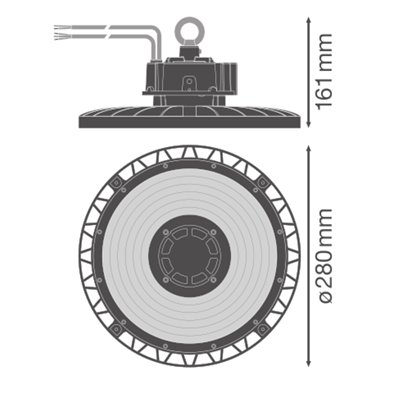 HIGH BAY DALI GEN 5 75W 865 110DEG IP66