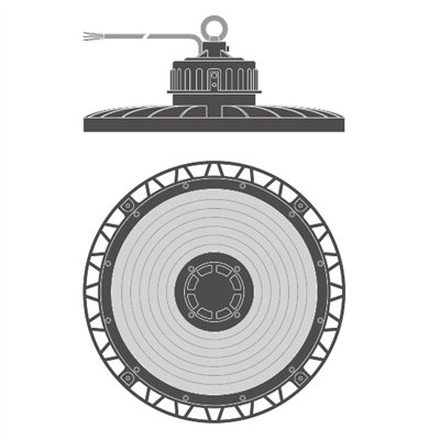 HIGH BAY GEN 4 190W 865 70DEG IP65