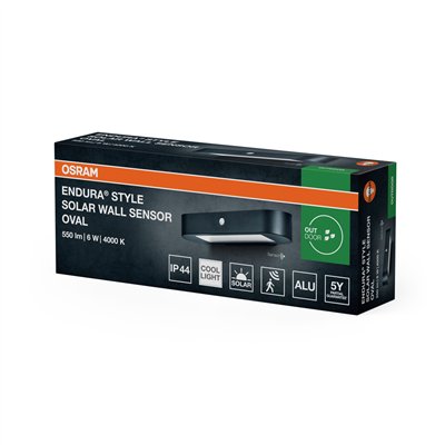 Endura Style solar WALL Sensor Wall Sensor 6W 4000K