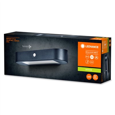 Endura Style solar WALL Sensor Wall Sensor 6W 4000K