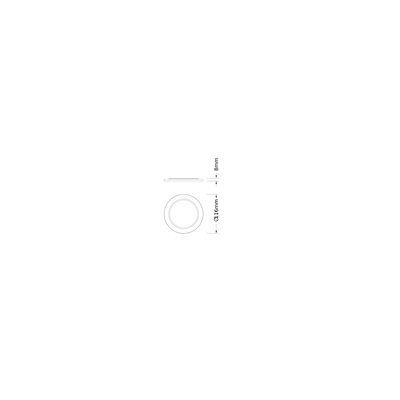 DOWNLIGHT COMFORT EXCHANGEABLE RING D100 GY