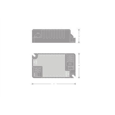 BULKHEAD ROUND DRIVER 10/220-240/350 BLKH