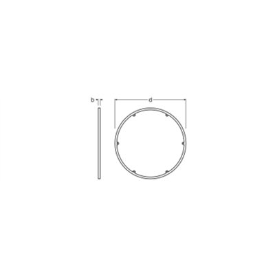 SURFACE FLAT FRAME 500 ROUND FRAME SI