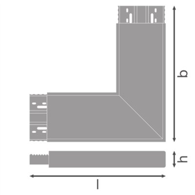 LINEAR INDIVILED CORNER CONNECTOR CORNER CONNECTOR WT