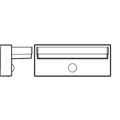 ENDURA STYLE SOLAR+USB ROBUST SENSOR Wall  IP54 USB Dark Grey