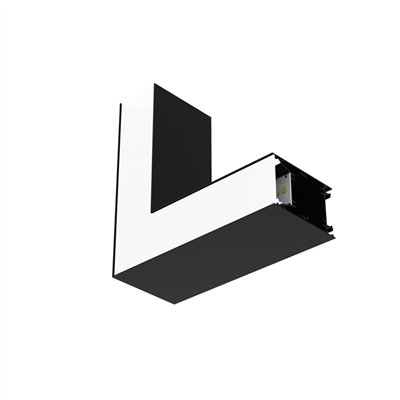 OFFICE LINEAR SHAPE CONNECTORS OPAL BK